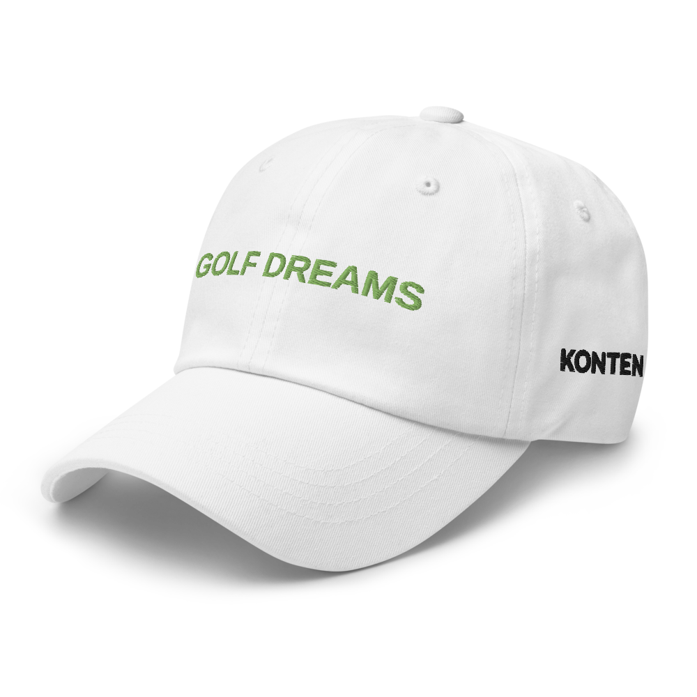 Golf Dreams Hat White